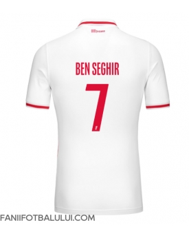 AS Monaco Eliesse Ben Seghir #7 Tricou Fotbal Replică 2024-25 Barbati Acasa